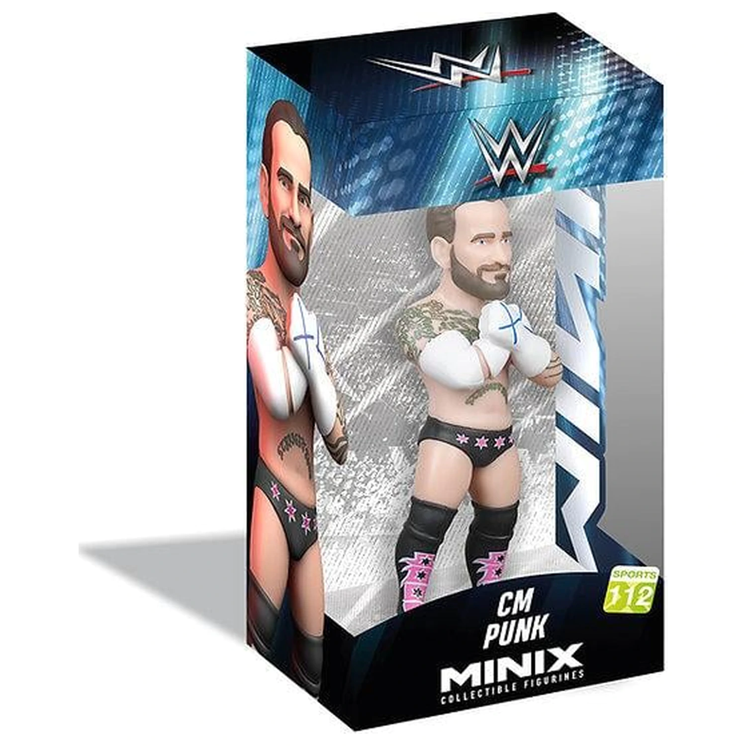WWE CM Punk figura Minix 12 cm poza produsului