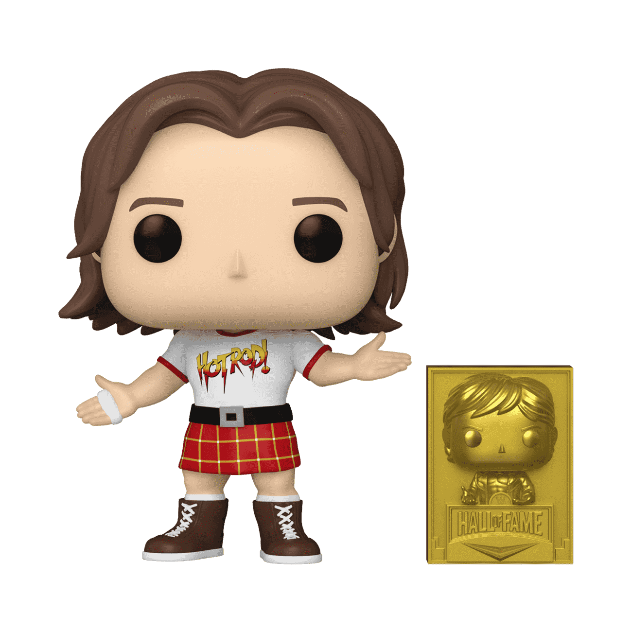 WWE Funko POP & Buddy! Figurina Vinil HoF- Rowdy Roddy Piper Editie Exclusiva 9 cm poza produsului
