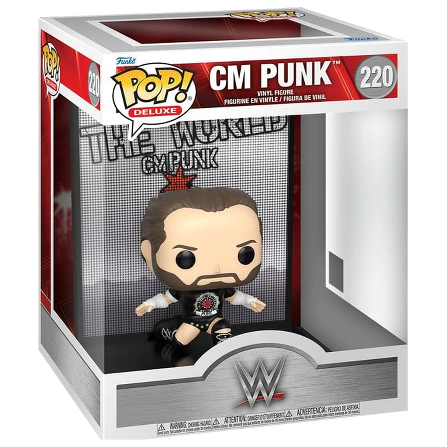 WWE Funko POP! Deluxe figurina de vinil CM Punk 9 cm poza produsului