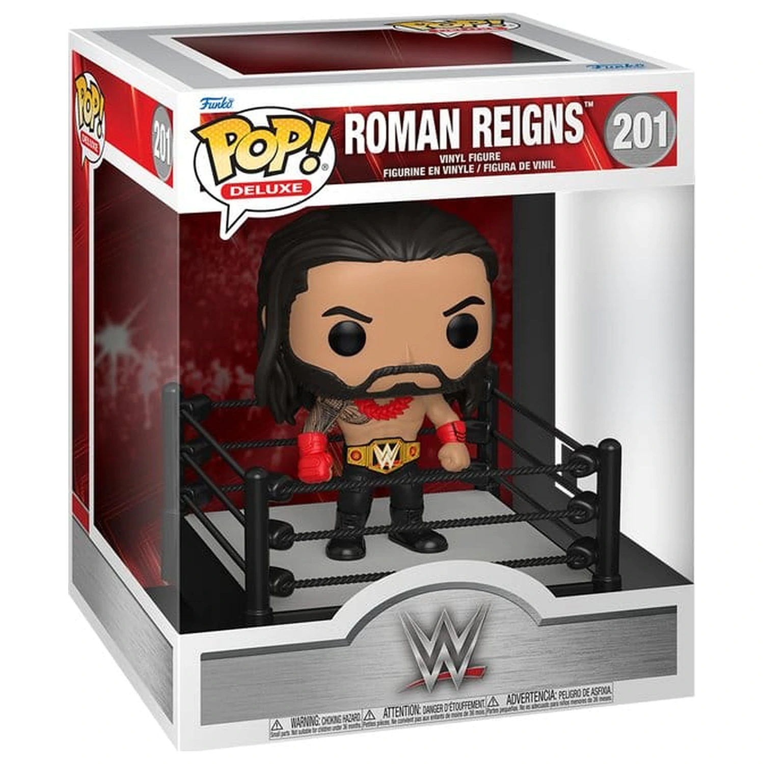 WWE Funko POP! Deluxe figurina de vinil Roman Reigns in Ring 9 cm poza produsului