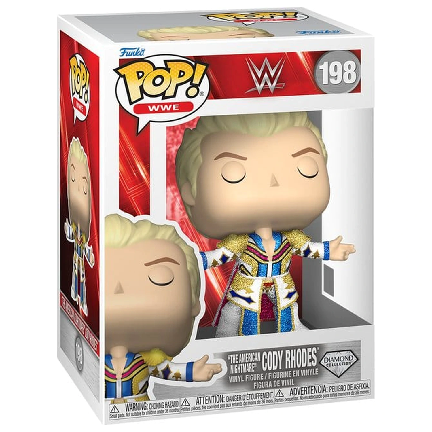 WWE Funko POP! Figurina de vinil Cody Rhodes 9 cm poza produsului
