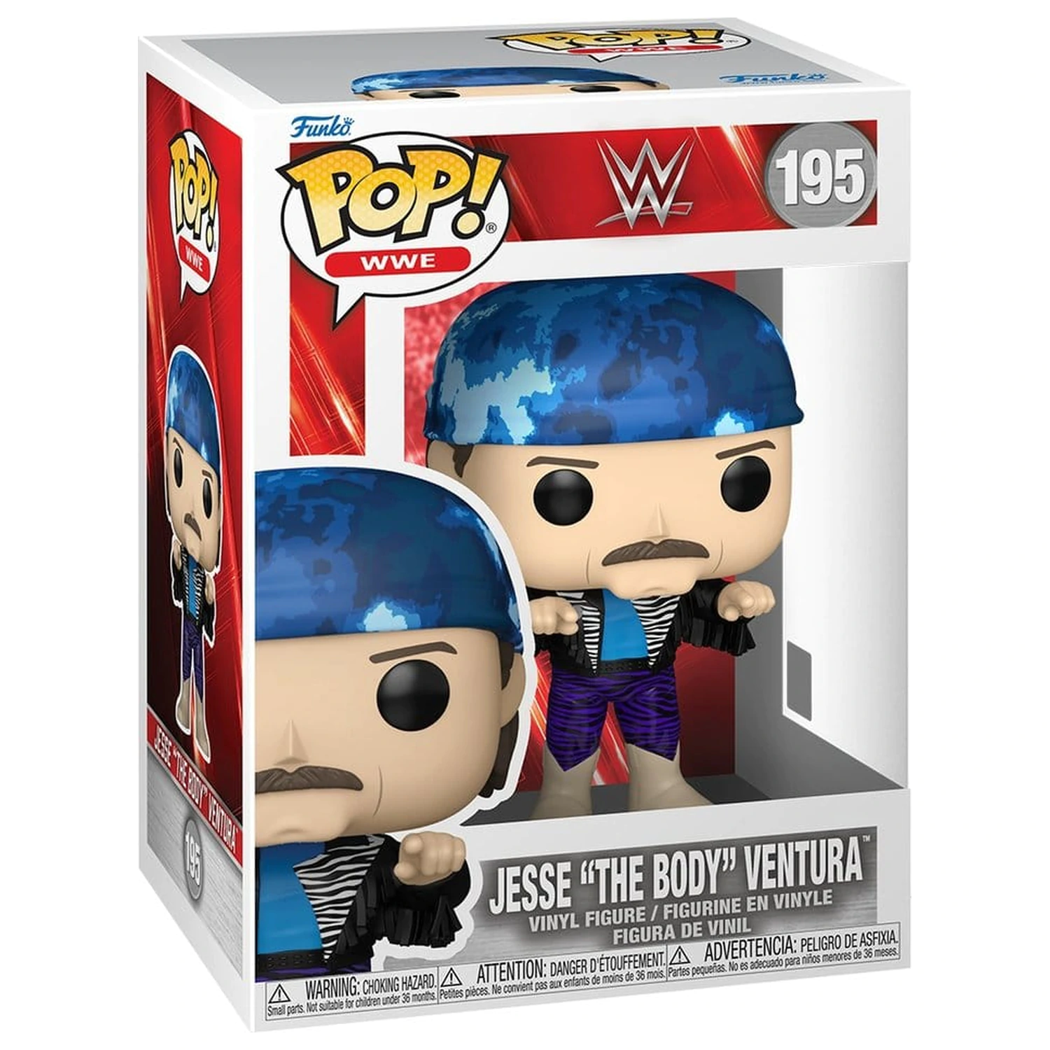 WWE Funko POP! Figurina de vinil Jesse "The Body" Ventura 9 cm poza produsului