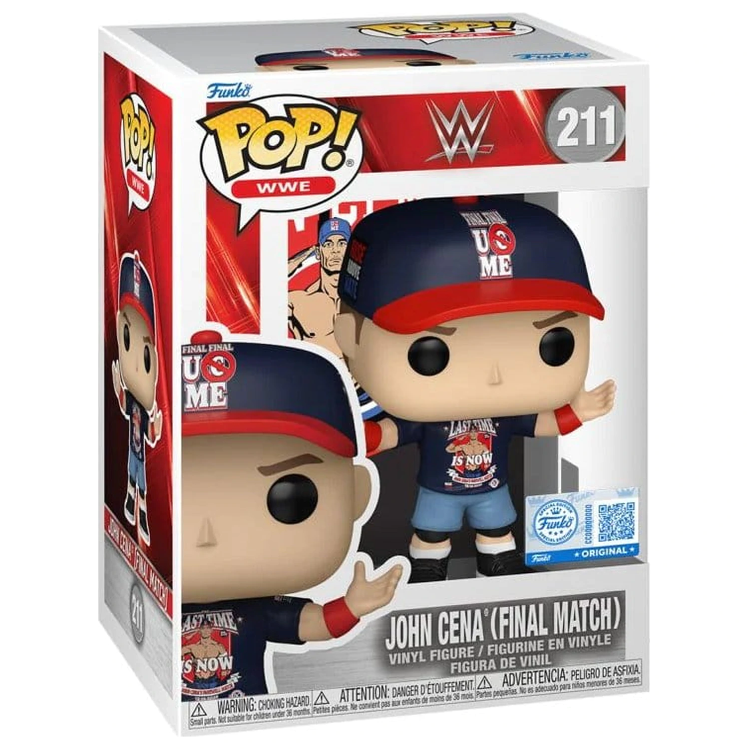 WWE Funko POP! Figurina de vinil John Cena (Final Match) 9 cm poza produsului