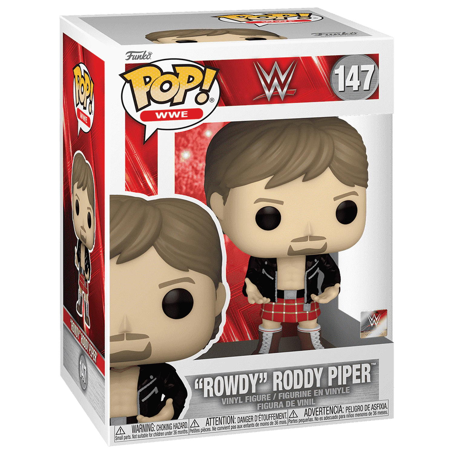 WWE Funko POP! Figurina din vinil Rowdy Roddy Piper 9 cm poza produsului