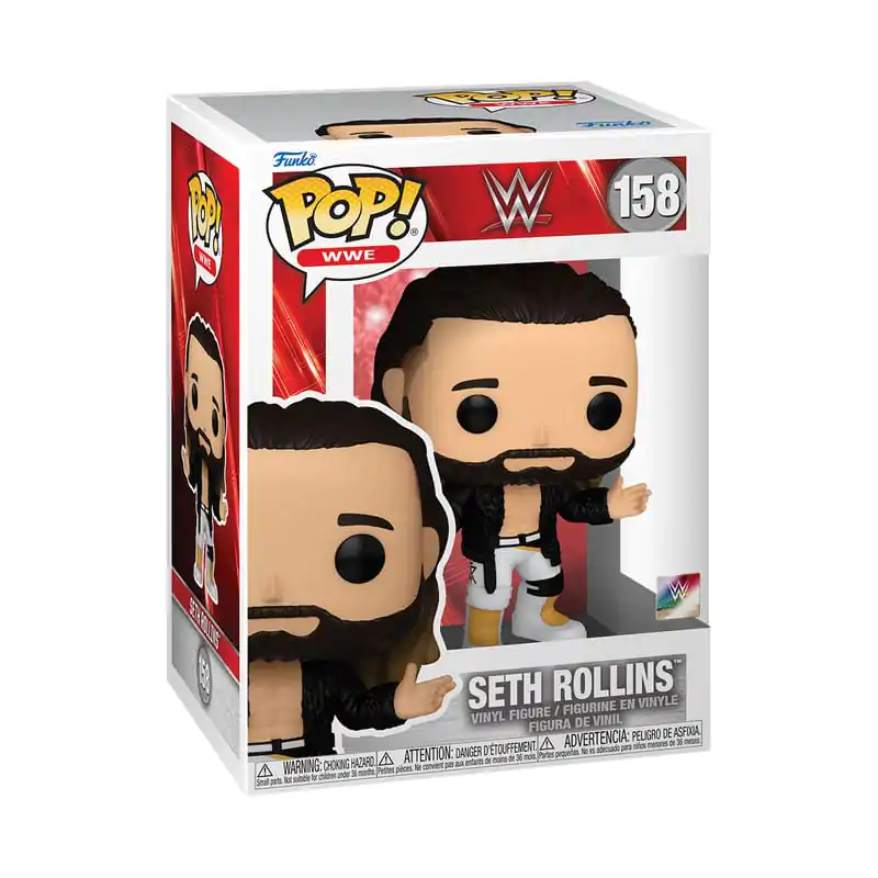 WWE Funko POP! Figurina Vinyl Seth Rollins cu Haină 9 cm poza produsului