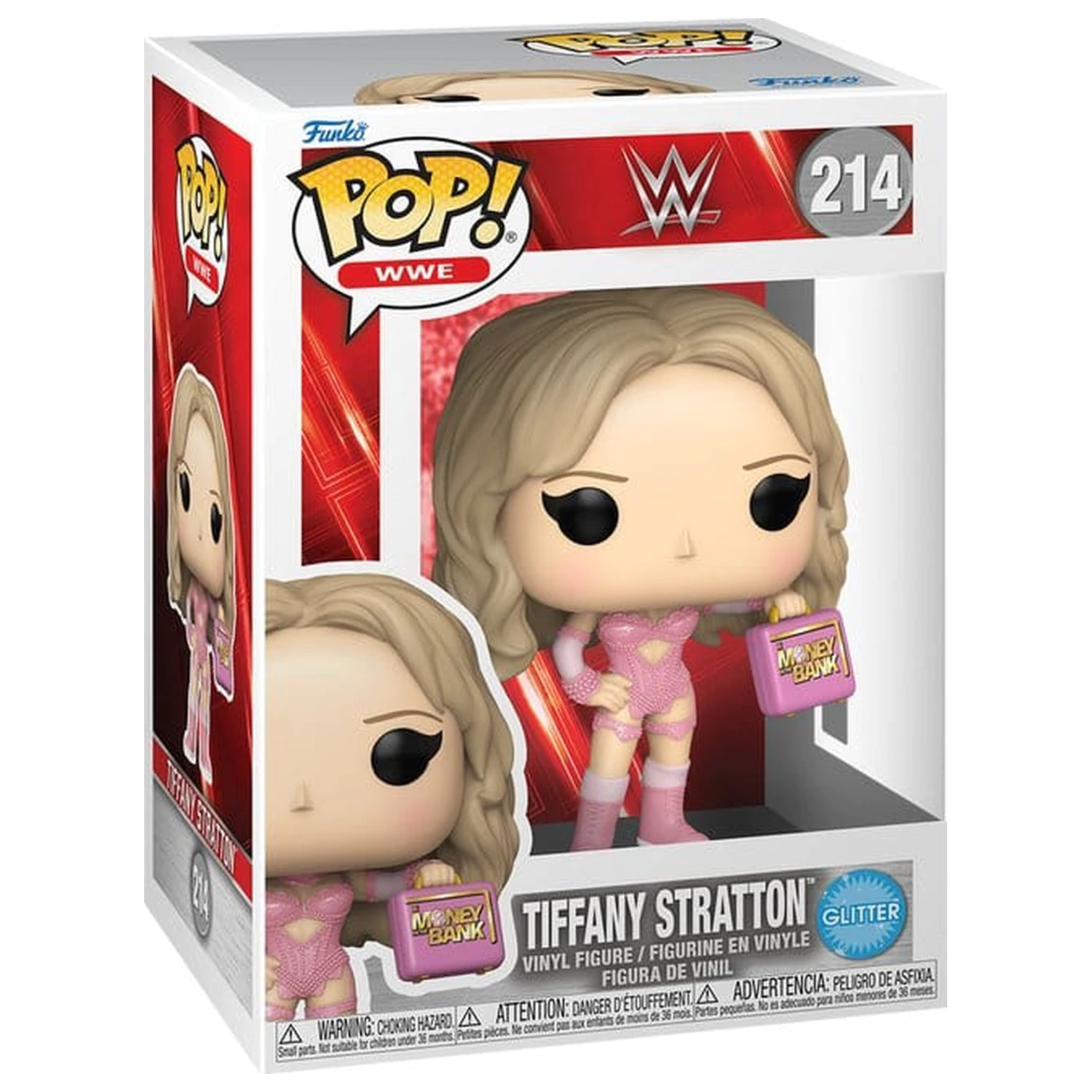WWE Funko POP! Figurina de vinil Tiffany Stratton MITB GLT 9 cm poza produsului