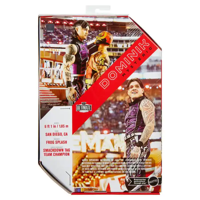 Figurină de acțiune WWE Ultimate Edition Dominik Mysterio 15 cm poza produsului