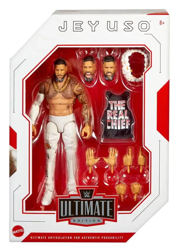 Figurină de acțiune WWE Ultimate Edition Jey Uso 15 cm poza produsului