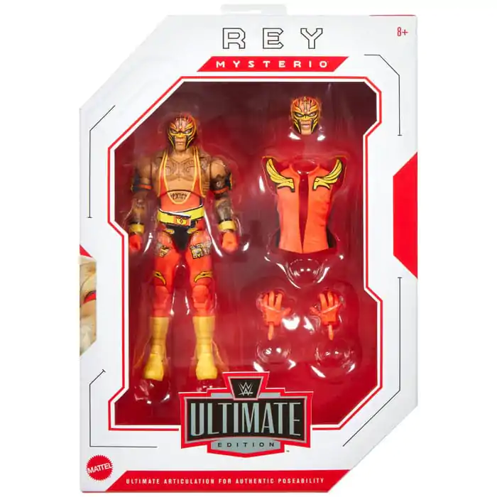 Figurină de acțiune WWE Ultimate Edition Rey Mysterio 15 cm poza produsului