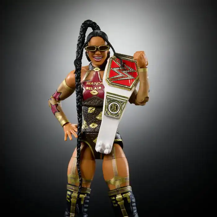 WWE WrestleMania Elite Collection Figurina de Acțiune Bianca Belair 15 cm poza produsului