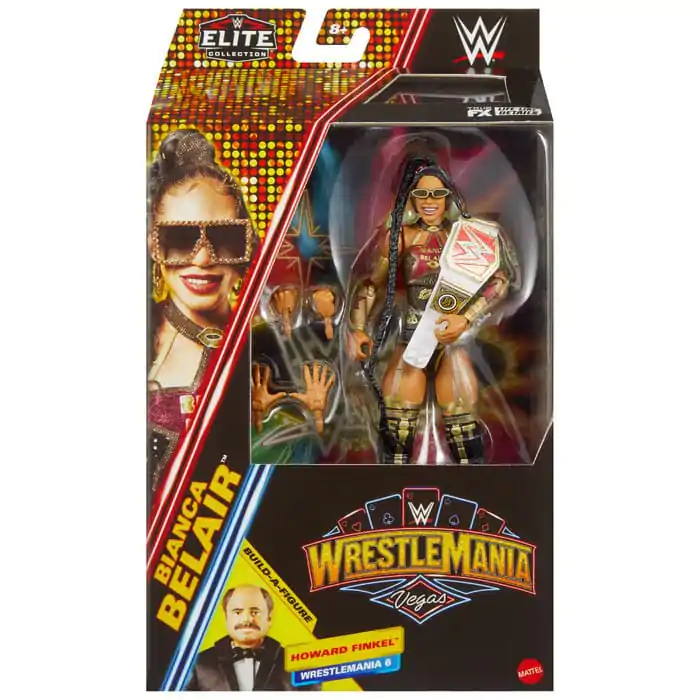 WWE WrestleMania Elite Collection Figurina de Acțiune Bianca Belair 15 cm poza produsului