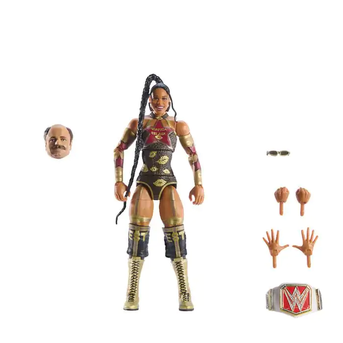 WWE WrestleMania Elite Collection Figurina de Acțiune Bianca Belair 15 cm poza produsului