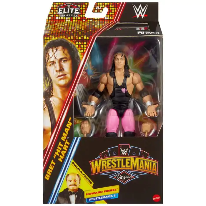 Figurină de acțiune WWE WrestleMania Elite Collection Bret 