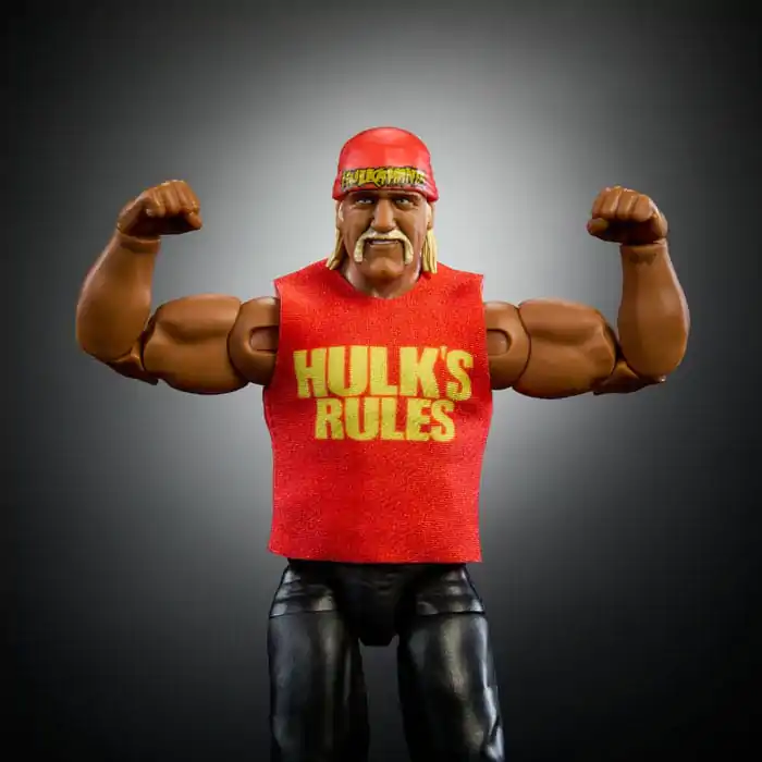 Figurină de acțiune WWE WrestleMania Elite Collection Hulk Hogan 15 cm poza produsului