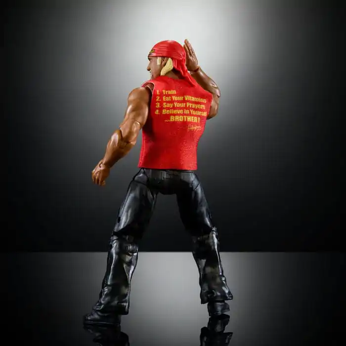 Figurină de acțiune WWE WrestleMania Elite Collection Hulk Hogan 15 cm poza produsului