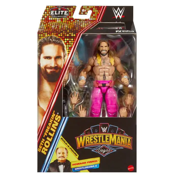 Figurină de acțiune WWE WrestleMania Elite Collection Seth 