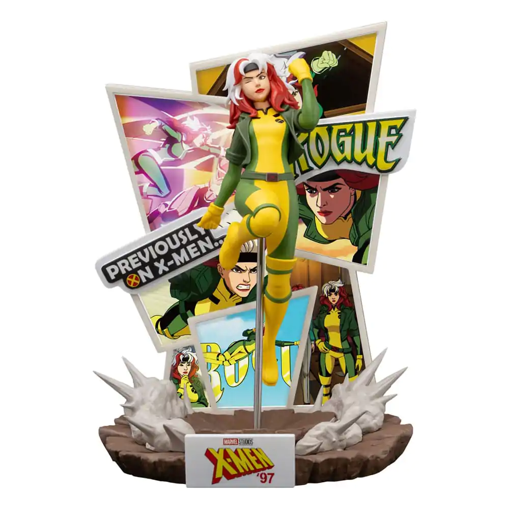 X-Men '97 D-Stage PVC Diorama Rogue (SDCC Exclusive) 16 cm poza produsului