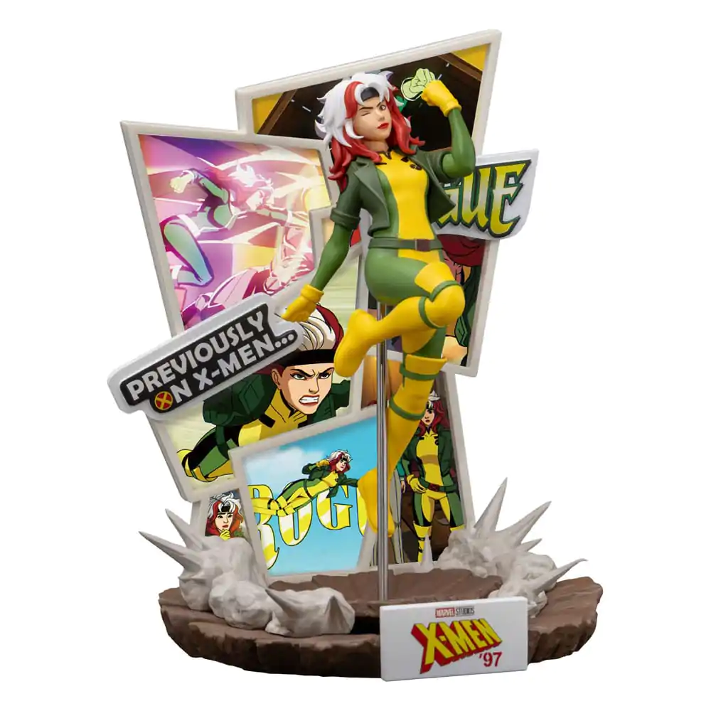 X-Men '97 D-Stage PVC Diorama Rogue (SDCC Exclusive) 16 cm poza produsului