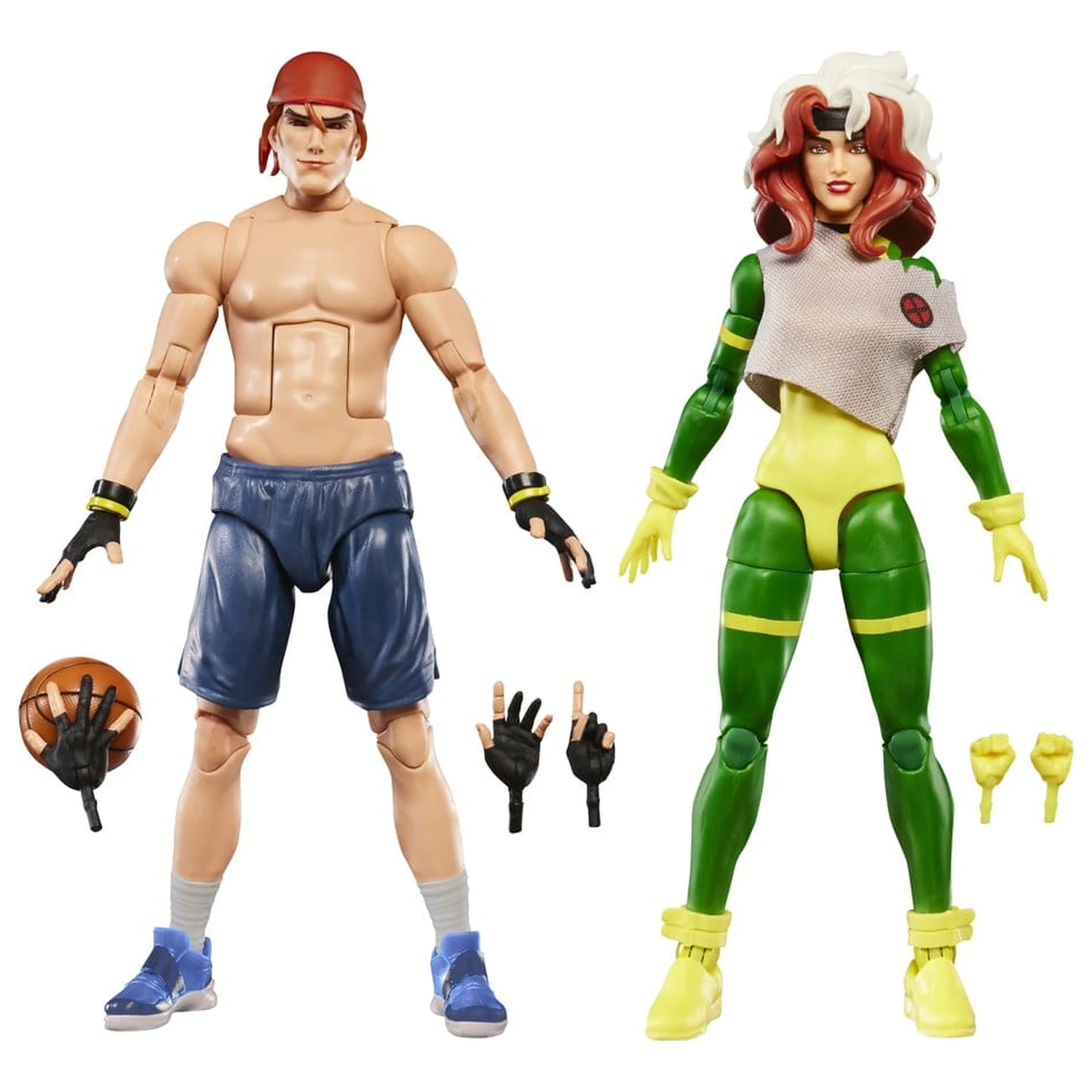 X-Men '97 Marvel Legends Figurina de actiune pachet de 2 Gambit & Marvel's Rogue 15 cm poza produsului