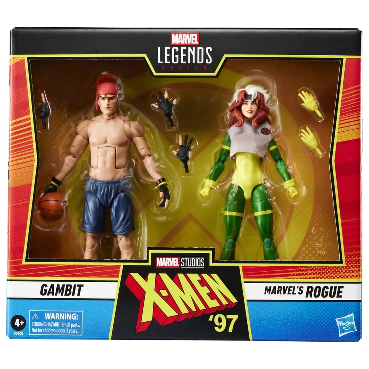 X-Men '97 Marvel Legends Figurina de actiune pachet de 2 Gambit & Marvel's Rogue 15 cm poza produsului