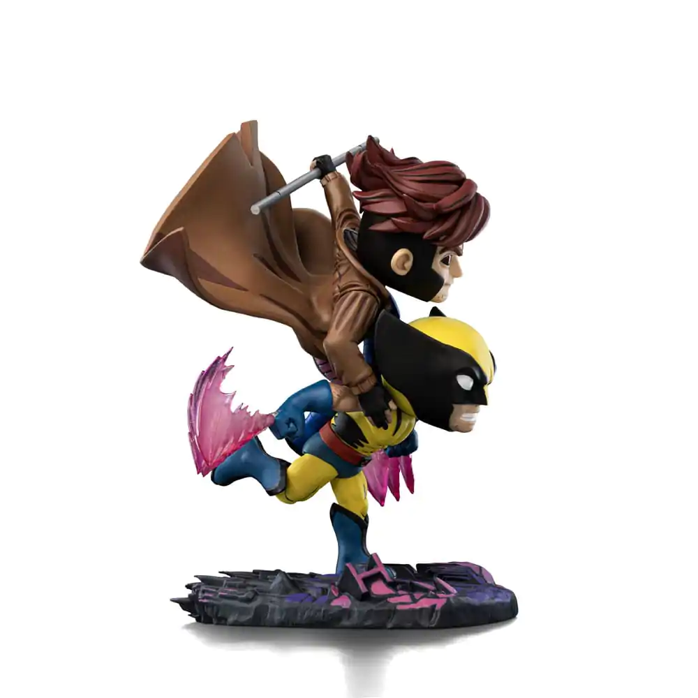 X-Men 97 Mini Co. figurină PVC Gambit și Wolverine 23 cm poza produsului