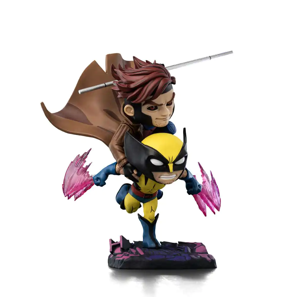X-Men 97 Mini Co. figurină PVC Gambit și Wolverine 23 cm poza produsului