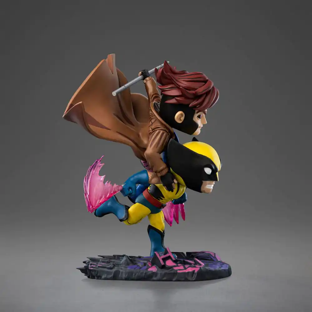 X-Men 97 Mini Co. figurină PVC Gambit și Wolverine 23 cm poza produsului