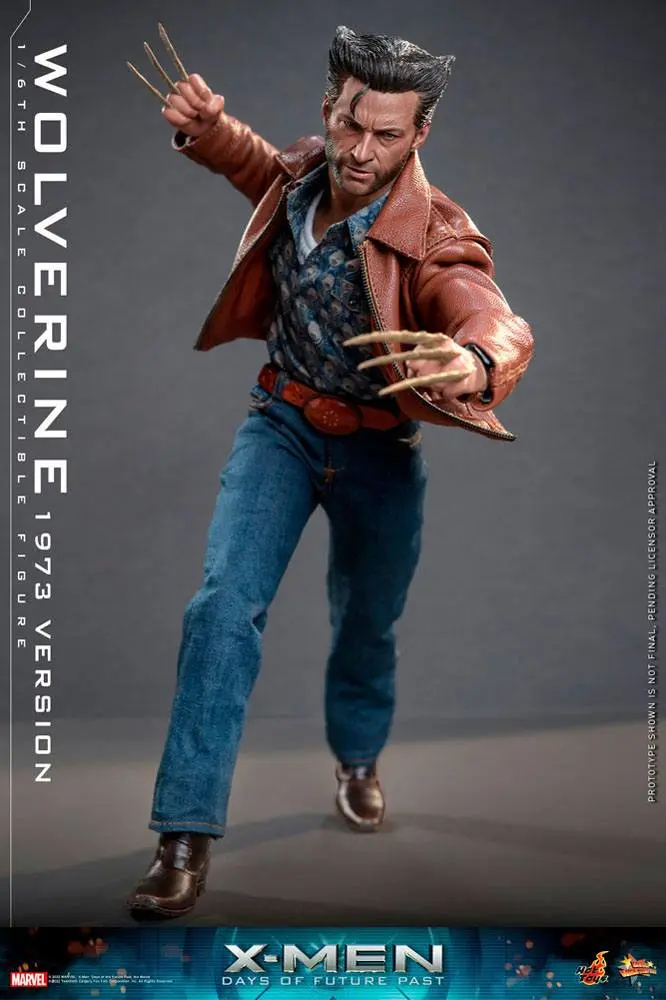 X-Men Days of Future Past Movie Masterpiece Figurina de Acțiune 1/6 Wolverine (Versiunea 1973) 30 cm poza produsului
