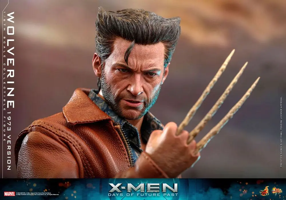 X-Men Days of Future Past Movie Masterpiece Figurina de Acțiune 1/6 Wolverine (Versiunea 1973) 30 cm poza produsului