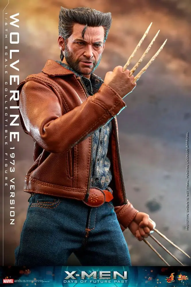 X-Men Days of Future Past Movie Masterpiece Figurina de Acțiune 1/6 Wolverine (Versiunea 1973) 30 cm poza produsului
