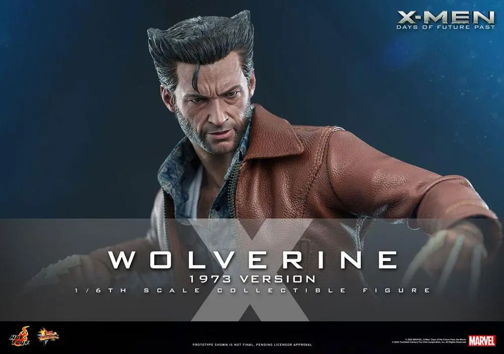 X-Men Days of Future Past Movie Masterpiece Figurina de Acțiune 1/6 Wolverine (Versiunea 1973) 30 cm poza produsului