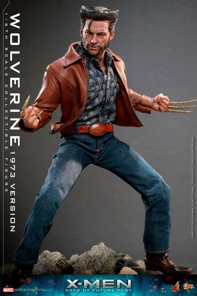 X-Men Days of Future Past Movie Masterpiece Figurina de Acțiune 1/6 Wolverine (Versiunea 1973) 30 cm poza produsului
