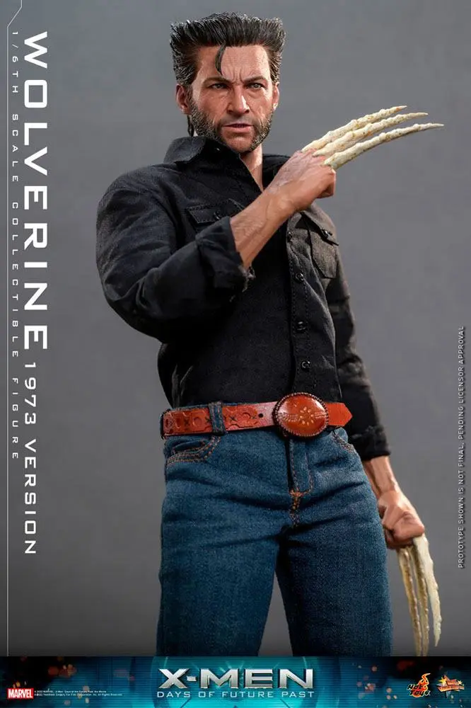 X-Men Days of Future Past Movie Masterpiece Figurina de Acțiune 1/6 Wolverine (Versiunea 1973) 30 cm poza produsului