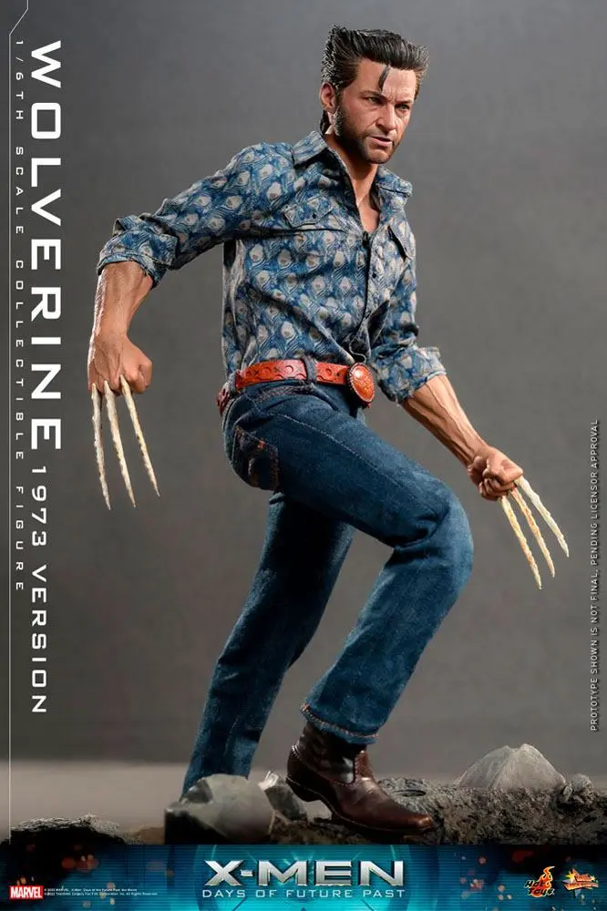 X-Men Days of Future Past Movie Masterpiece Figurina de Acțiune 1/6 Wolverine (Versiunea 1973) 30 cm poza produsului