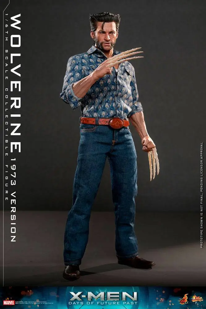 X-Men Days of Future Past Movie Masterpiece Figurina de Acțiune 1/6 Wolverine (Versiunea 1973) 30 cm poza produsului