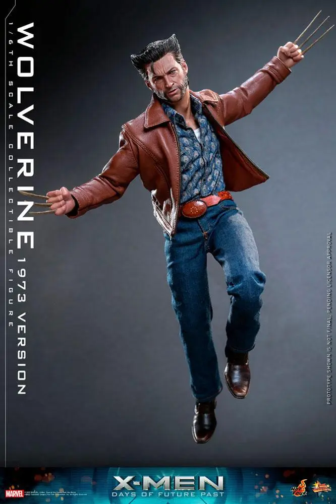X-Men Days of Future Past Movie Masterpiece Figurina de Acțiune 1/6 Wolverine (Versiunea 1973) 30 cm poza produsului