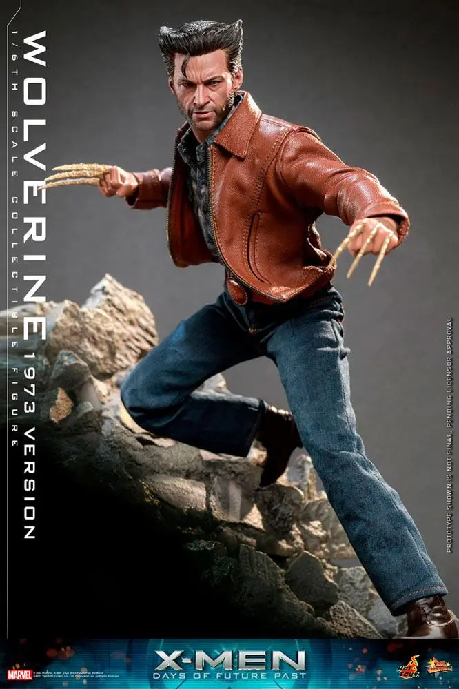 X-Men Days of Future Past Movie Masterpiece Figurina de Acțiune 1/6 Wolverine (Versiunea 1973) 30 cm poza produsului