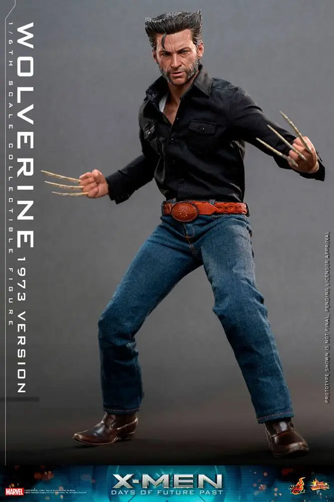 X-Men Days of Future Past Movie Masterpiece Figurina de Acțiune 1/6 Wolverine (Versiunea 1973) 30 cm poza produsului