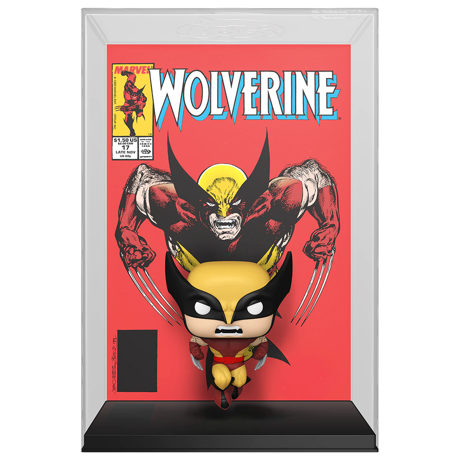 X-Men Funko POP! Comic Covers Figurina Vinil Wolverine #17 (1989) poza produsului