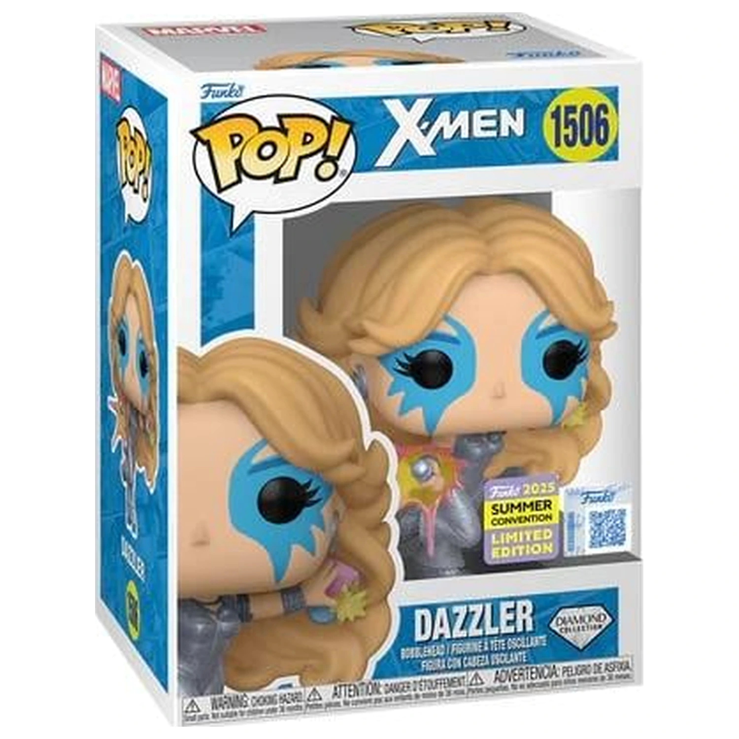 X-Men Funko POP! Figurina de vinil Dazzler (Diamond) *Versiune Exclusiva* 9 cm poza produsului