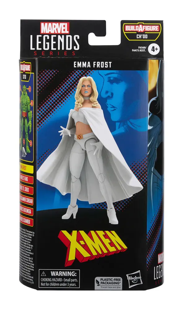 Figurină de acțiune X-Men Marvel Legends Ch'od BAF: Emma Frost 15 cm poza produsului