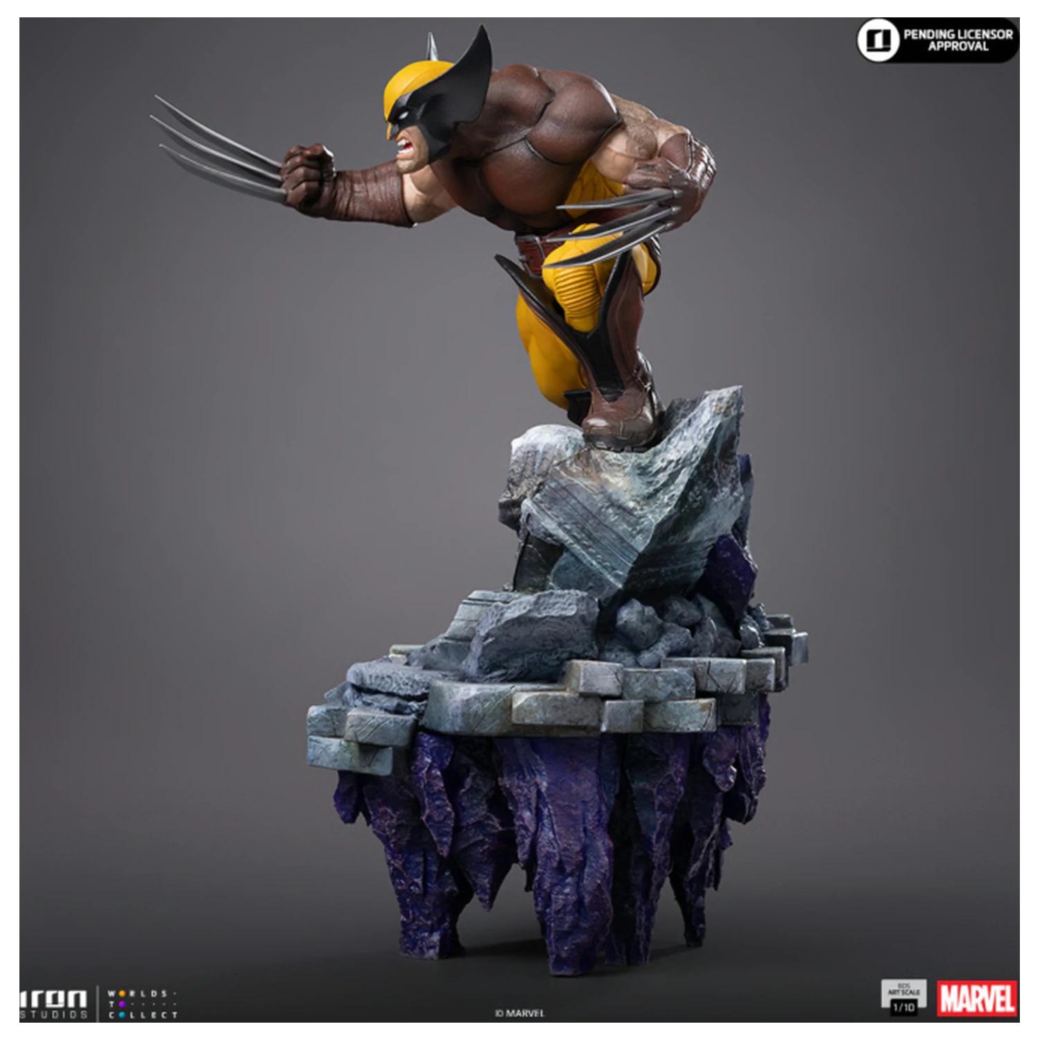 Diorama X-Men Wolverine Infinity Gauntlet Art Scale 1/10 25cm poza produsului