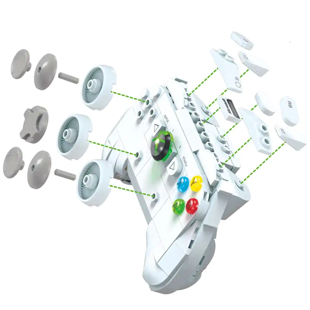 Set de construcție XBOX MEGA 3/4 Consola XBOX 360 poza produsului