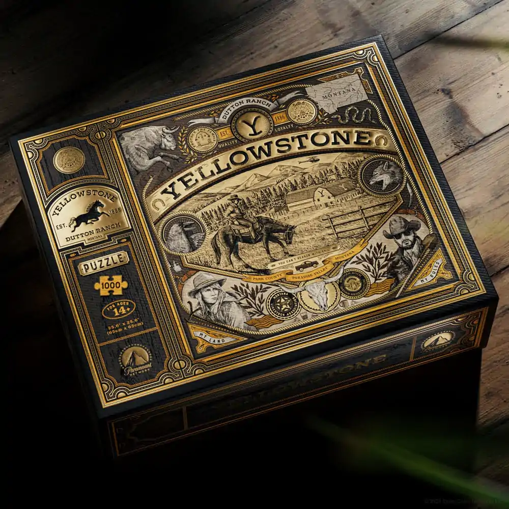 Yellowstone puzzle multi-dimensional (1000 de piese) poza produsului