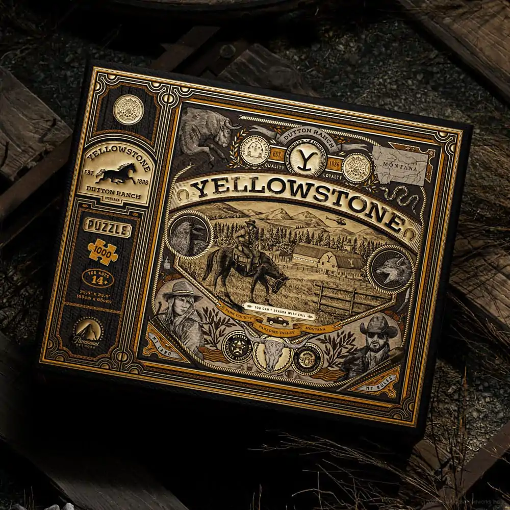 Yellowstone puzzle multi-dimensional (1000 de piese) poza produsului