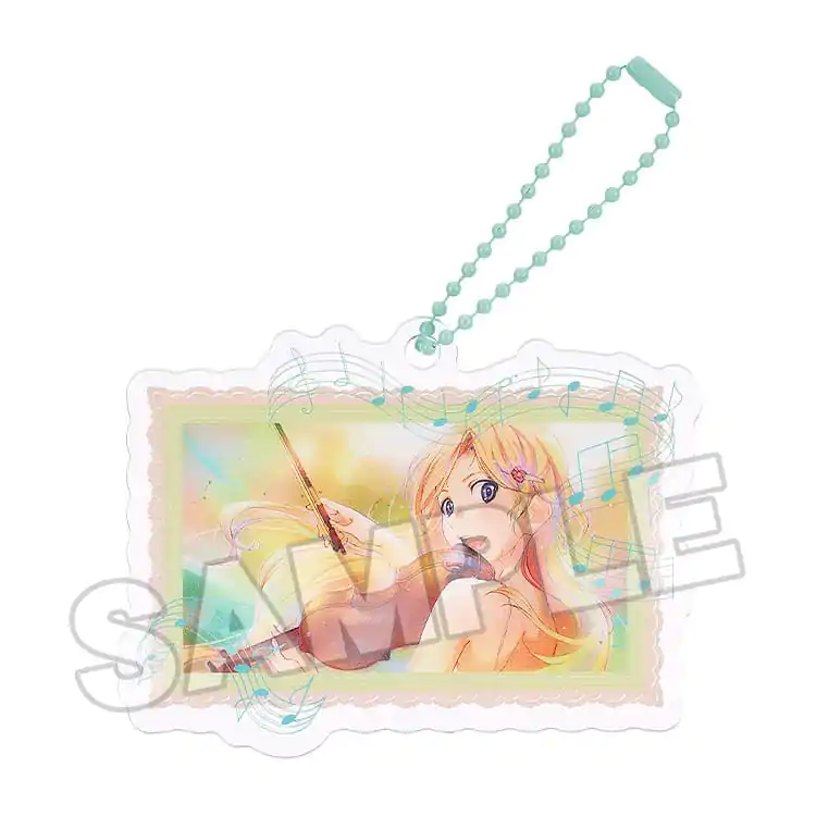 Your Lie in April Breloc Acrilic Scenă Anime C 8 cm poza produsului