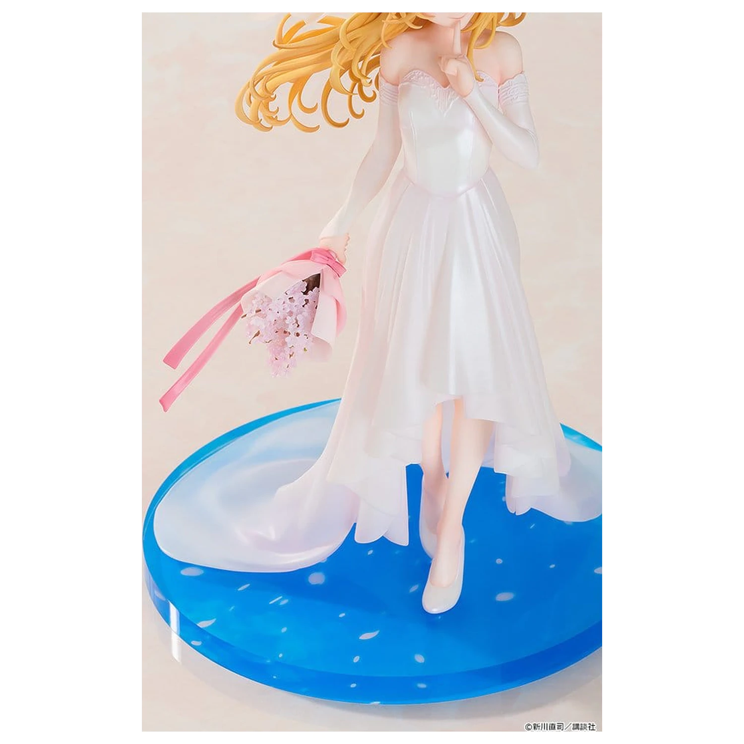 Your Lie in April G.S. Collection Figurina PVC 1/7 Kaori Miyazono Wedding Dress Ver. 22 cm poza produsului