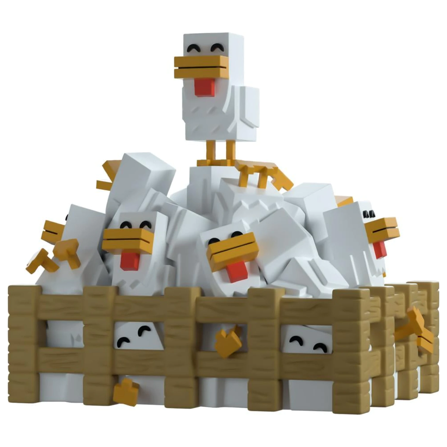 Figura Minecraft Chickens 9 cm poza produsului