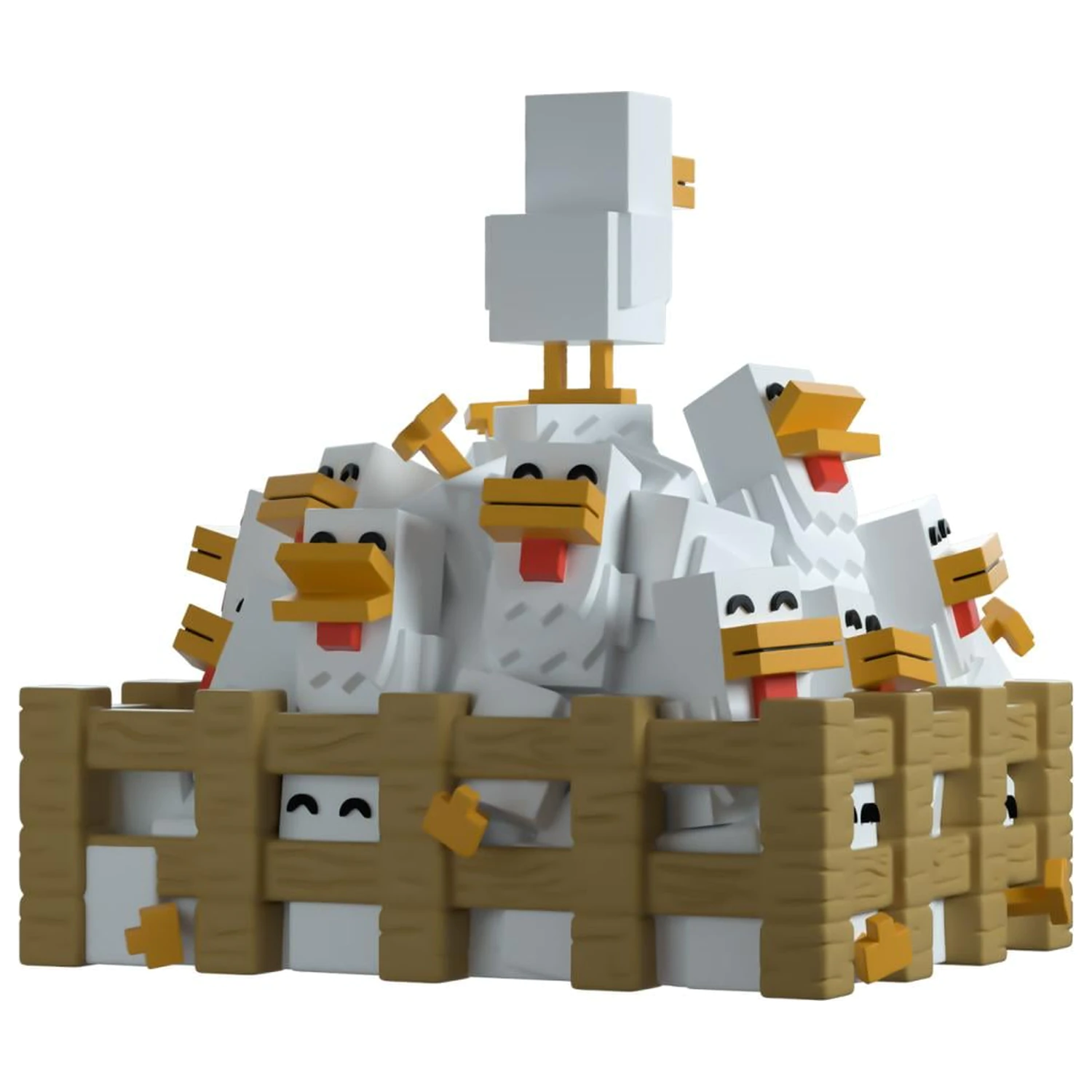 Figura Minecraft Chickens 9 cm poza produsului