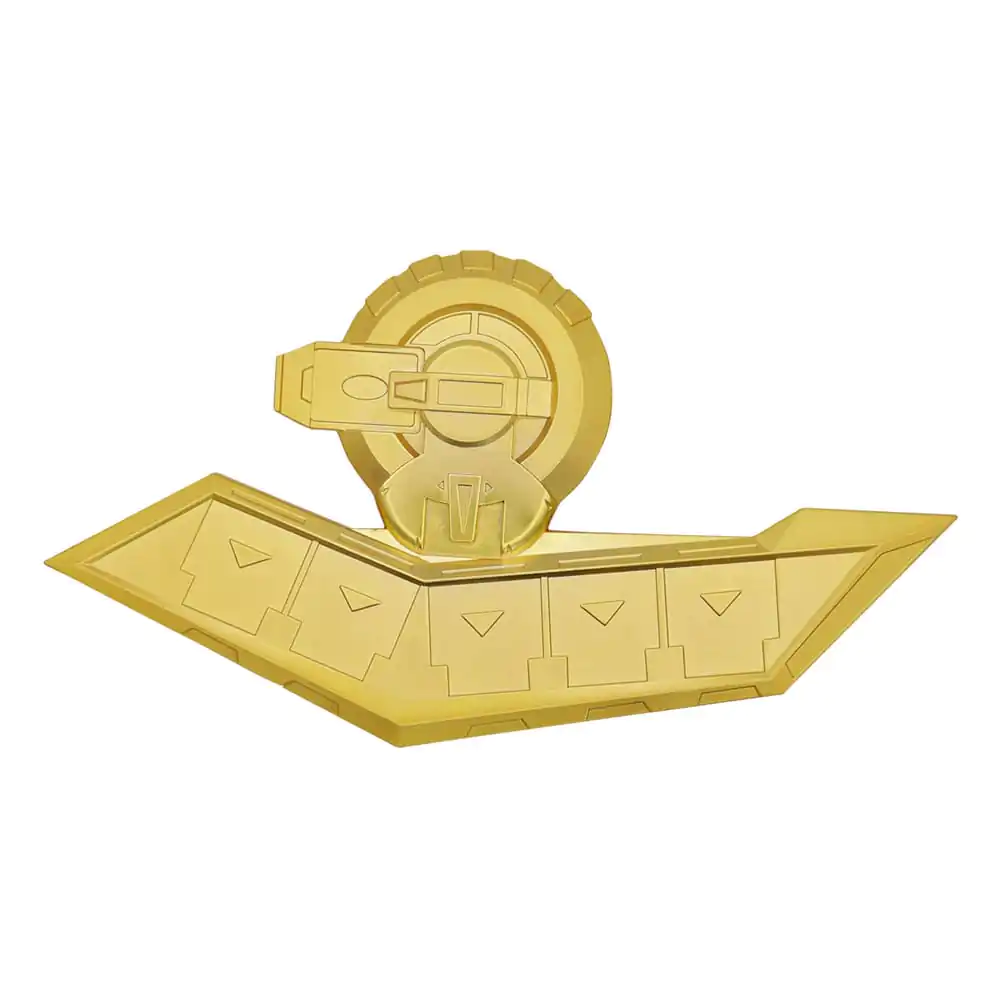 Yu-Gi-Oh! Replică Mini Disc Duel Placată cu Aur de 24K 18 cm poza produsului